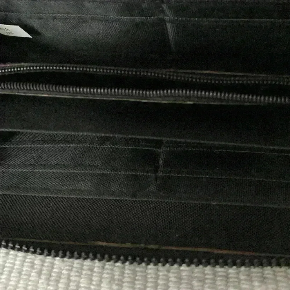 Women’s Black Animal Print Wallet Embellished with a gold design on front